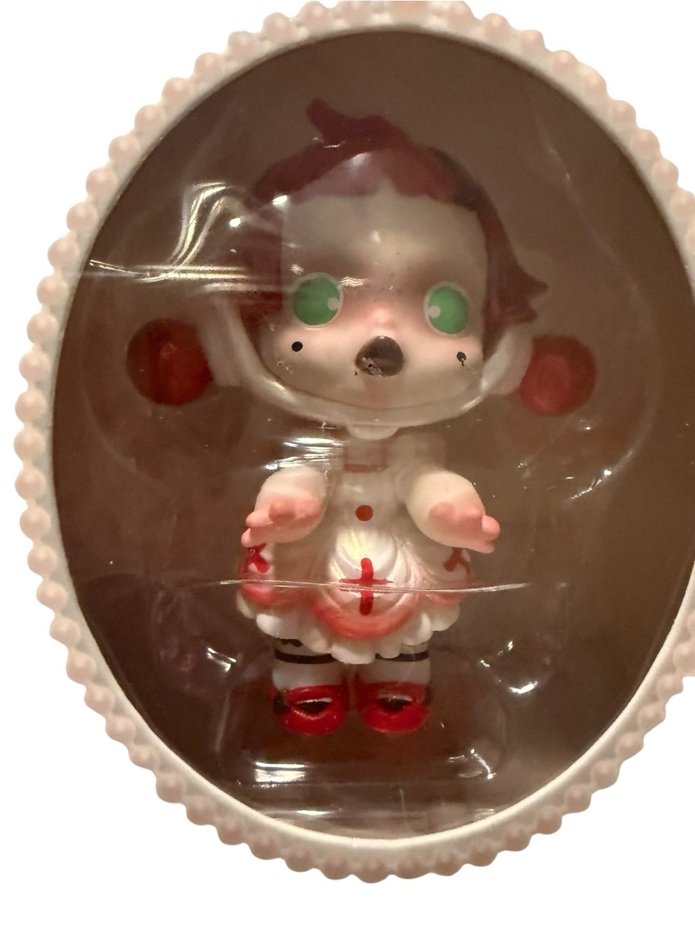 POP MART Skullpanda White Maid Figure – NIB – Gothic Rare Collectible - Picture 2 of 6